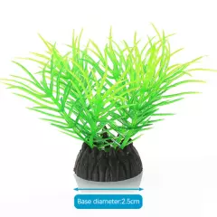 Aquarium Decorative Simulation Aquatic Plant Fish Tank Landscape Ornament Gra Sn