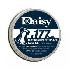 Daisy Flat Nosed .177 Caliber Air Rifle Pistol Pellets 500ct