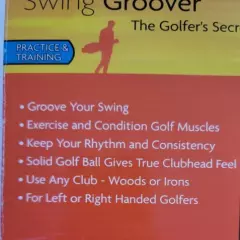 Golf Digest Swing Groover Practice & Training Set 088-04-0332.