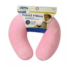  Kids Dual Comfort Microbead Travel Neck Pillow - Pink