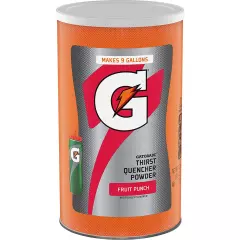 Gatorade Thirst Quencher Powder Fruit Punch 76.5 Oz Canister