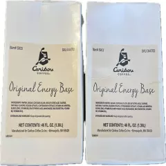 (2 x 1.36L) CARIBOU Coffee Energy Base Concentrate BB DEC2024