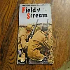 Field and Stream Magazine September 1940 Vintage Issue- Free Shipping!