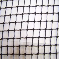  7 1/2' x 7' GOLF IMPACT BLACK SQUARE NYLON BARRIER BACKSTOP NETTING 3/4" #18 