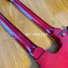 Custom Wine Red SG Double Neck Electric Guitar HH Pickups Chrome Hardware