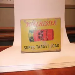 Vintage Winchester RANGER 12 GA Super Target Shotgun Empty Box 1/18 #9 skeet