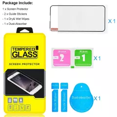 For iPhone 16 15 Pro Max 14 Plus 13 12 11 Clear Case with Screen Protector Cover