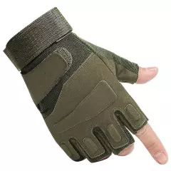 Fingerless Outdoor Glove Non-Slip Tactical Gloves for Shooting Hunting Yard Work