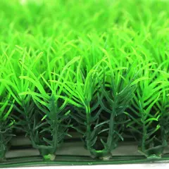 Artificial Water Aquatic Green Grass Plant Lawn Aquarium Fish Tank Landscape Sn