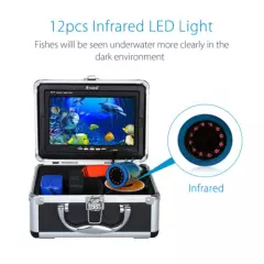 EYOYO 30m Infrared Light 7in LCD Fish Finder Underwater Camera & Lights Control