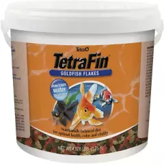 TetraFin Balanced Diet Goldfish Flake Food for Optimal Health, 4.52 Pounds