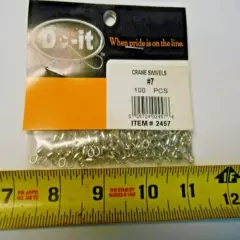 Do-It Crane Swivels Size 12 - 1/0 100 ct