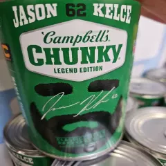 Jason Kelce Legend Campbell's Chunky Soup LIMITED EDITION Chicken Noodle Eagles