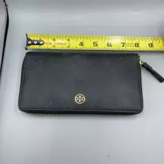 Tory Burch Carson Zip Continental Wallet Good Preowned Condition Ships Fast