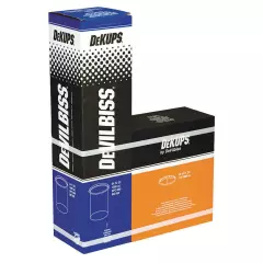 DEVILBISS DPC-600 Disposable Liners Kit,34Oz,Pk32 4YEG9