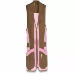 Browning Lady Sporter II Mesh Shooting Trap Vest - Brown / Pink