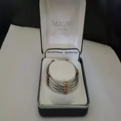 New Sabona Size Extra Small Classic Cable Stainless / Rose Gold Magnetic