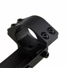 25.4mm 11mm Rifle Scope Dovetail Mount Dual Ring Long 100mm Rail Low Flat