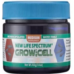 New Life Spectrum Grow Cell 40g 300-400 Microns Feeding Fry Starter Fish Food