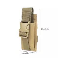 Tactical Single Pistol Magazine Pouch Military Molle Pouch Knife Storage Bags