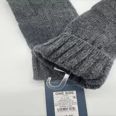 Universal Thread Mittens Responsible Style Grey One Size Fits All