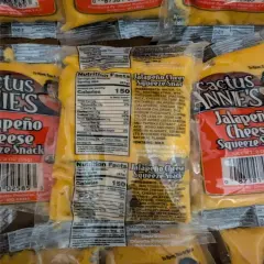 35 Cactus Annie Queso Nacho Cheese Dip Ind Packs - 2oz each - Spicy BB 1/4/2025