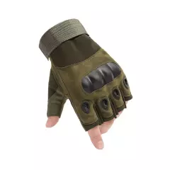 Tactical Fingerless Airsoft Gloves for Outdoor Sports, Paintball, and Motorcycli