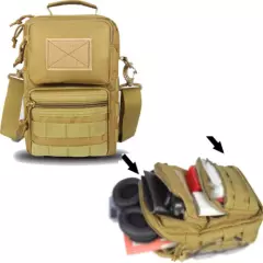 Outdoor Backpack Handbang Tactical Molle Shoulder Bag Chest Bag Traveling Pack