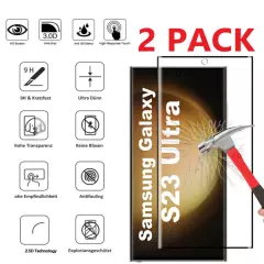 [2-Pack] Tempered Glass Screen Protector For Samsung Galaxy S23/S22 Plus Ultra