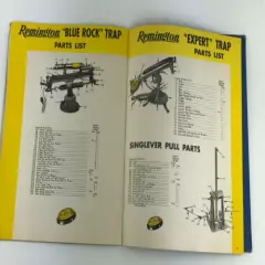 REMINGTON ARMS Trap Skeet Folder & Catalog & Trap House Building Prints