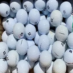 60 Bridgestone Tour B RX (White)-3AAA (Good Condition) Golf Balls