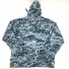 Mossy Oak Mens Hoodie Pullover Sweatshirt W/Water Graphics Sz M