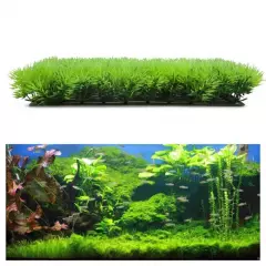 Artificial Fake Water Aquatic Green Grass Plant Lawn Aquarium Landscape L7W2