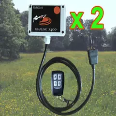 2 CHANNEL - WIRELESS REMOTE CONTROL, CLAY PIGEON TRAP RELEASE. PROMATIC, ACORN