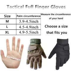 Tactical Hard Knuckles Gloves Army Military Hunting Shooting Anti-Skid Gloves US