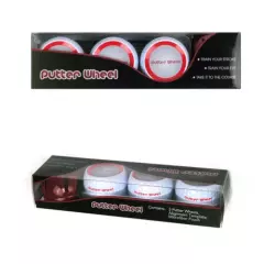  3Pack Putter Wheel Golf Putting Training Aid Groove A Perfect Putt Stroke 