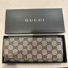 gucci long wallet women authentic 7 1/2” with gucci box