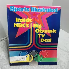 Sports Illustrated Magazine February 21 1977 NBC TV Olympic Deal Richard Petty