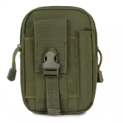 Tactical Molle Phone Pouch Waist Bag Military Mobile Phone Cover Zipper Pocket