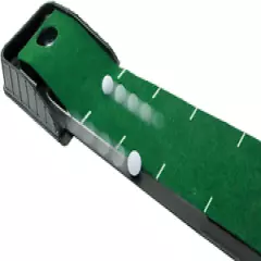 Indoor Golf Putting Green Mini Golf Practice Mat Automatic Ball Return Sytem USA