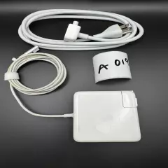 Apple 85w Magsafe 1 L-Tip Power Adapter + Extension Cable