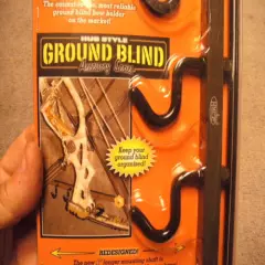  HME Products Archers Ground Blind Folding Hanger ,Newr Type with 3 Hooks