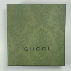 Gucci Black Leather Kingsnake Card Holder Wallet NWT