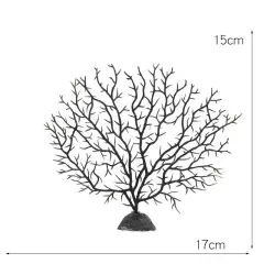 Tree Shape Resin Coral Aquarium Decoration Fishing Fish Tank LandscapingB~qkSUR