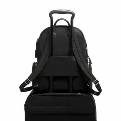 Tumi Voyageur Carson Backpack Black/Gold Hardware