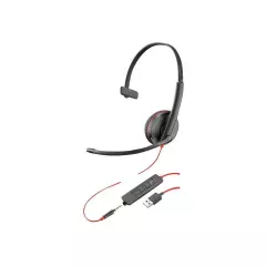 Plantronics Blackwire C3215 Headset - Mono