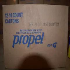 Propel Powder Mix - Lemon, Full Case - 120 Packets Total, Best by NOV 22 2024