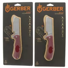 (2) Gerber Asada Cleaver Folding Knife Blade ~ New