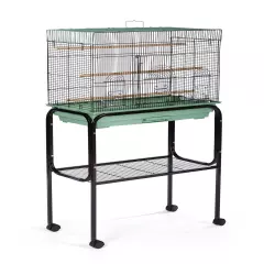 Prevue Pet Products 446 Bird Cage Stand for 26" x 14" Base Flight Cages, White