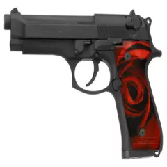 A Rose By Another Name Custom Beretta 92 96 M9 Grips